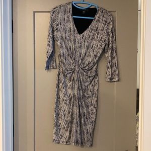 Black and white dress